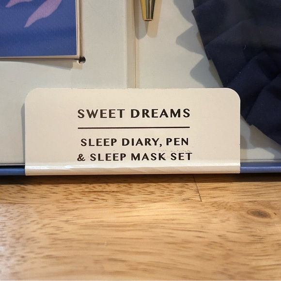 Flawsome Sweet Dreams Sleep Diary, Pen & Sleep Mask Set. Brand New In Box. - Picture 7 of 10